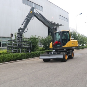 100型轮式抓木机