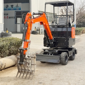 20轮式挖掘机